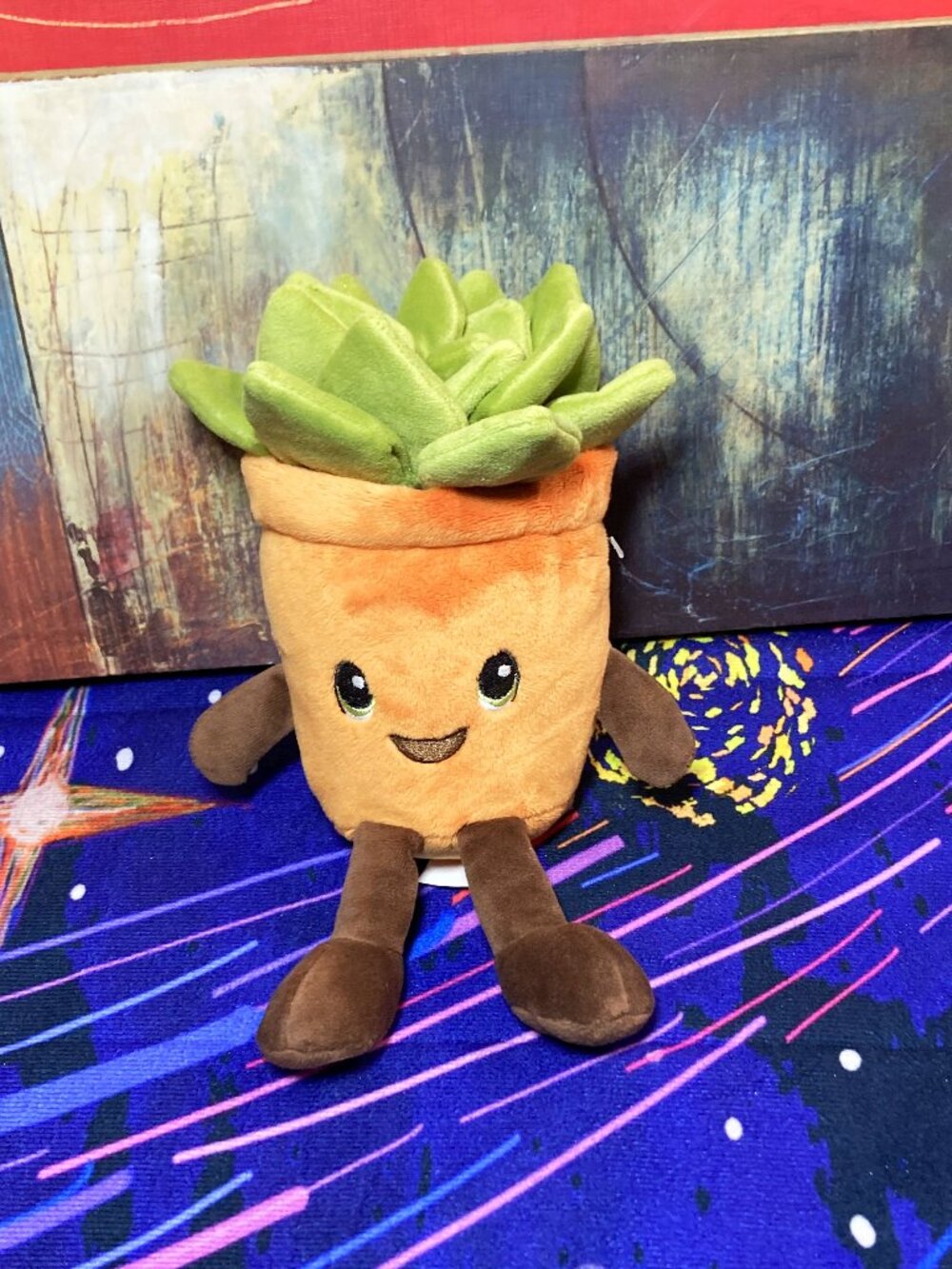 BUILD-A-BEAR BUDDY SUCCULENT PLANT IN POT PLUSH CHIBI KAWAII PLANTER PLUSHIE TOY